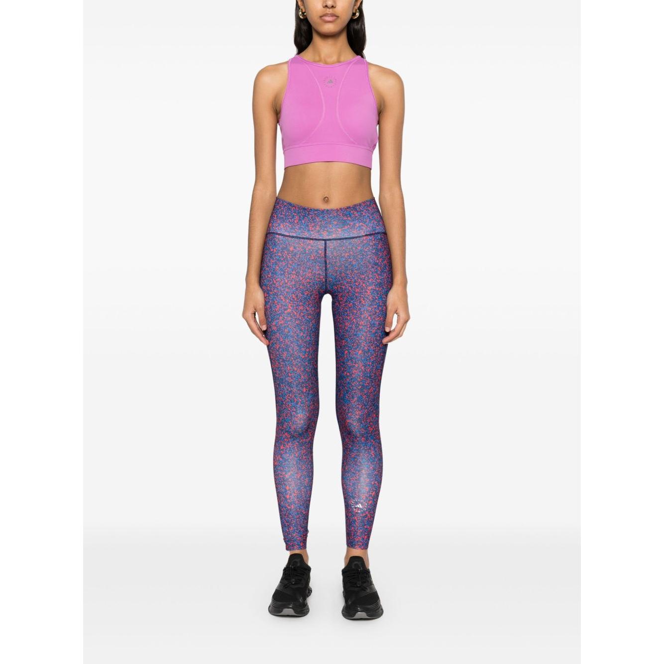 Adidas By Stella McCartney TrueStrength Yoga Crop Top Topwear Adidas By Stella McCartney White Smoke