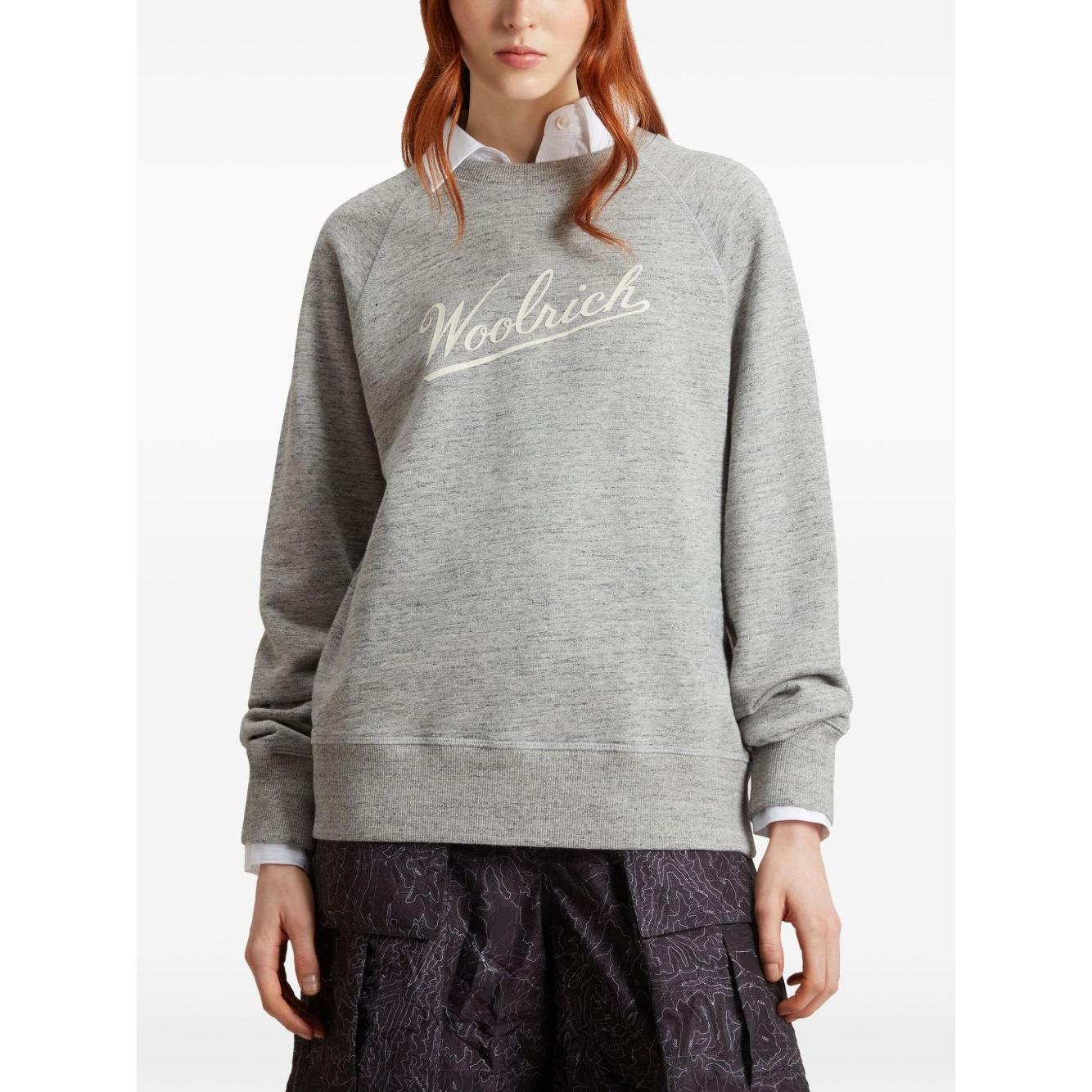 Woolrich crewneck sweatshirt Topwear Woolrich Light Gray