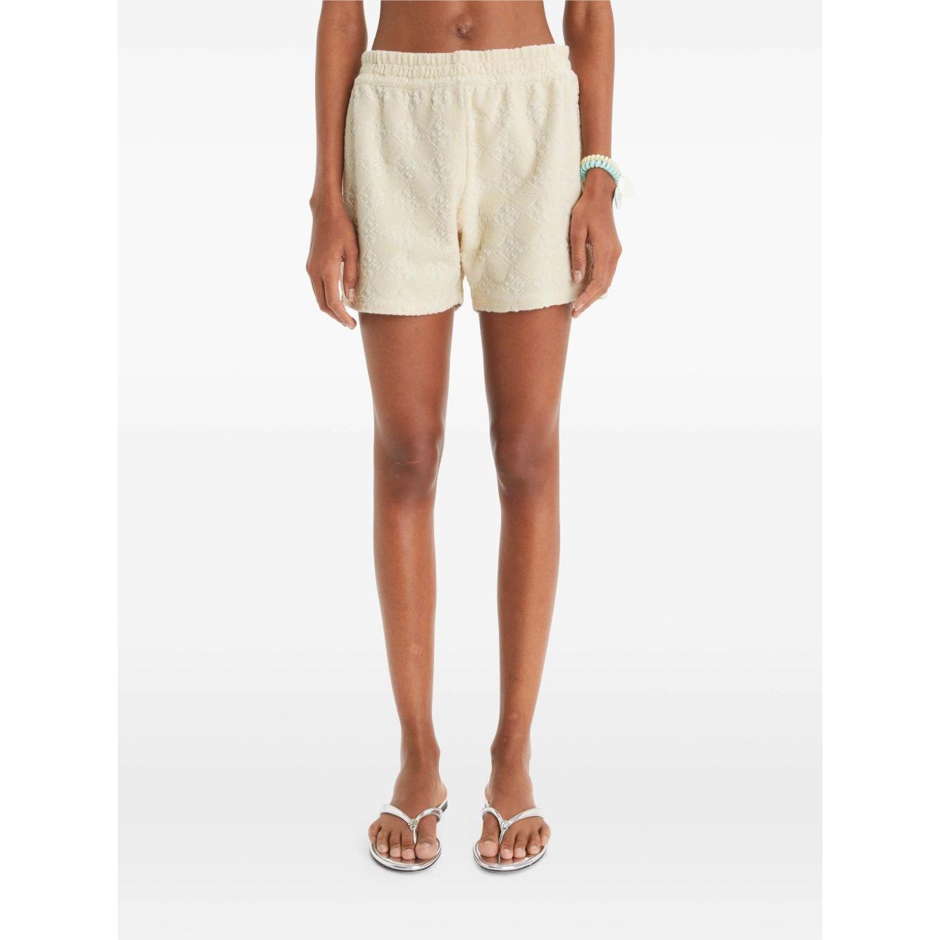 Tory Burch Shorts Ivory Short trousers Tory Burch White Smoke