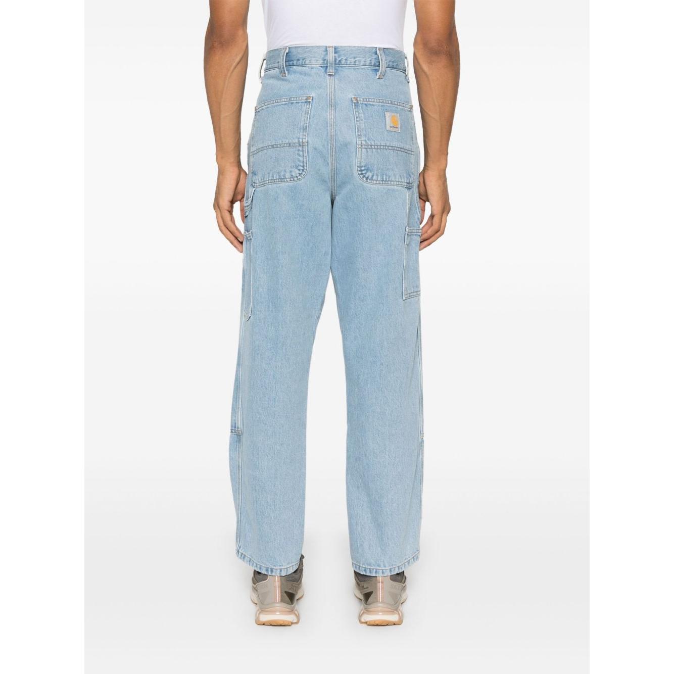 CARHARTT WIP PRE Jeans Clear Blue Jeans Carhartt Wip Pre White Smoke