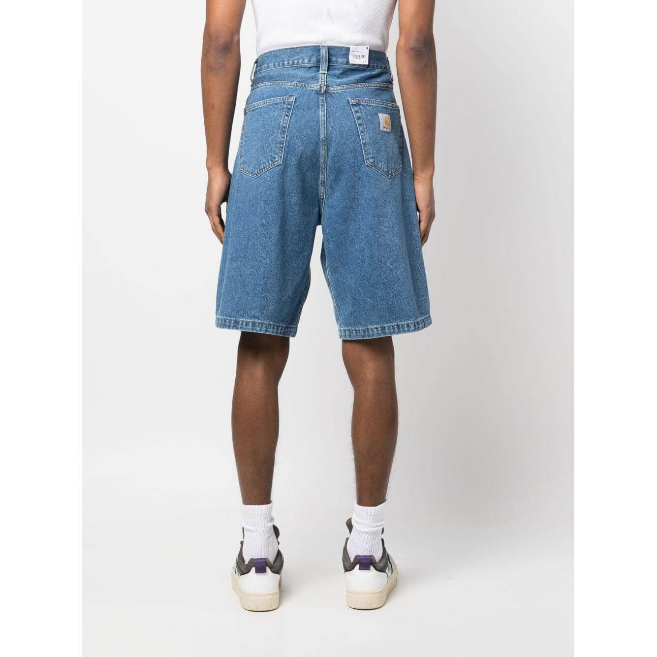 CARHARTT WIP MAIN Shorts Blue Short trousers Carhartt Wip Main Light Gray