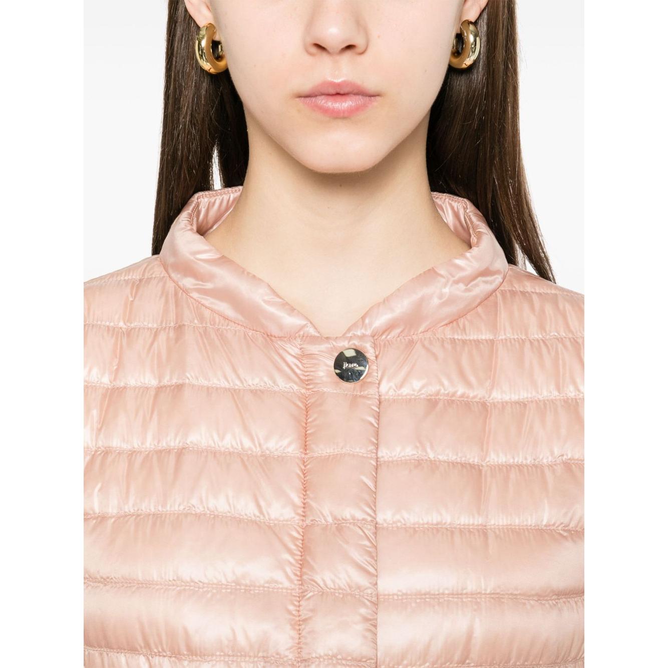 Herno Coats Pink Jackets Herno Peach Puff