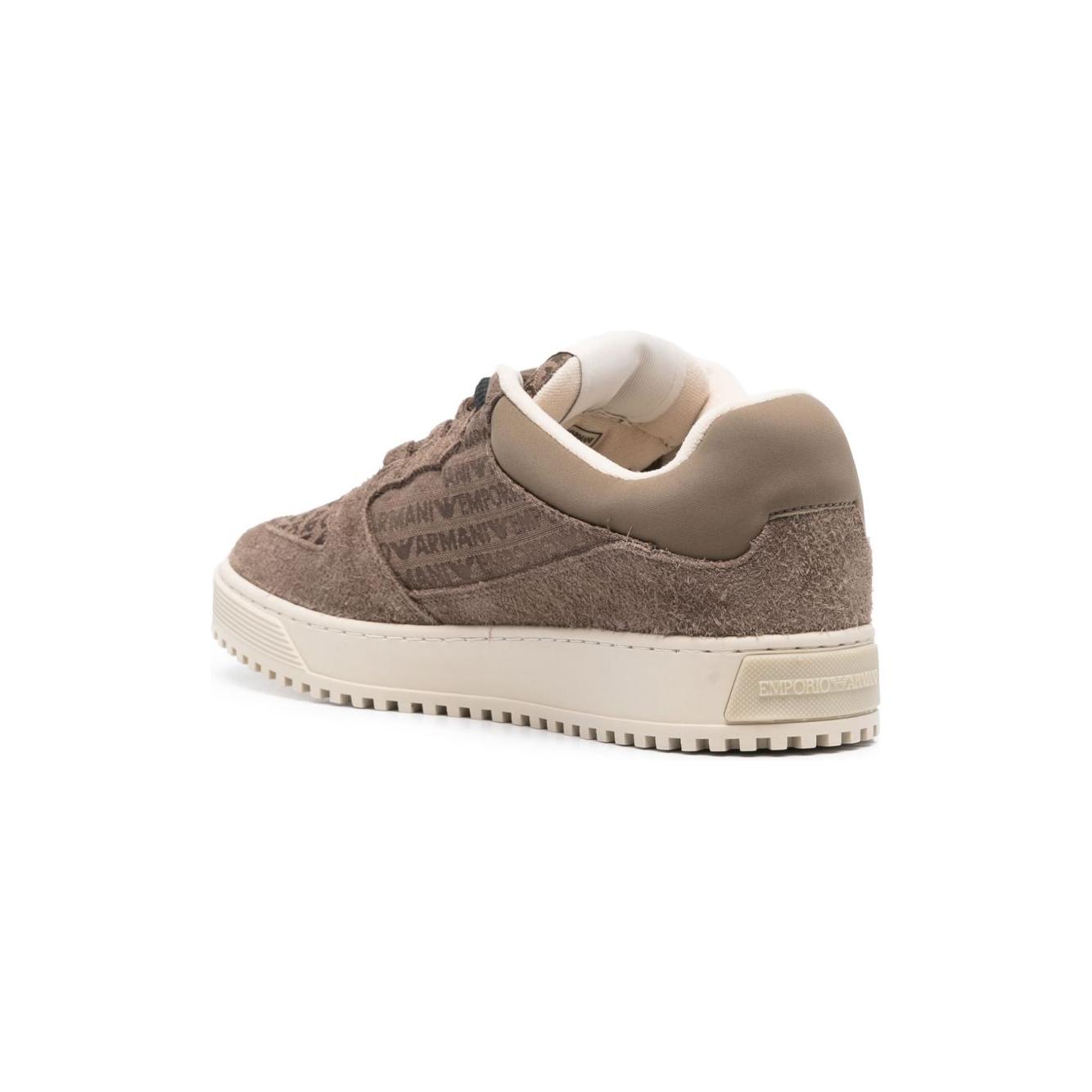 Emporio Armani Sneakers Brown Sneakers Emporio Armani Dim Gray