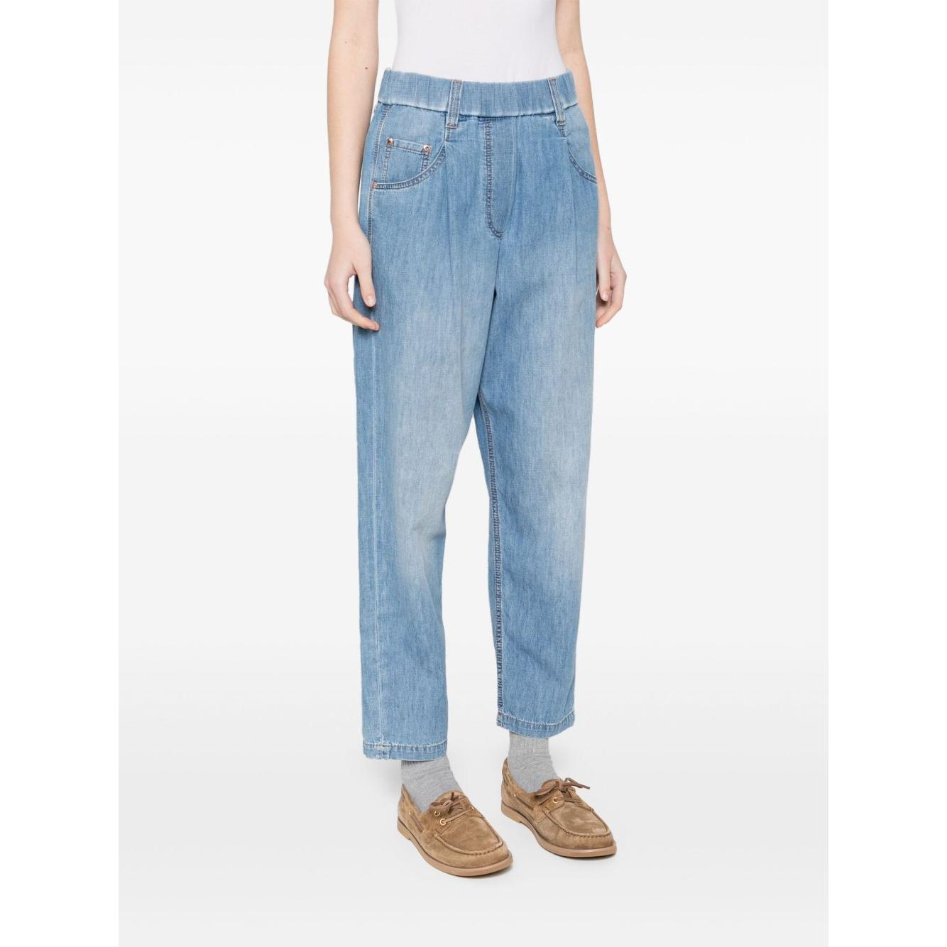 Brunello Cucinelli Jeans Blue Jeans Brunello Cucinelli White Smoke