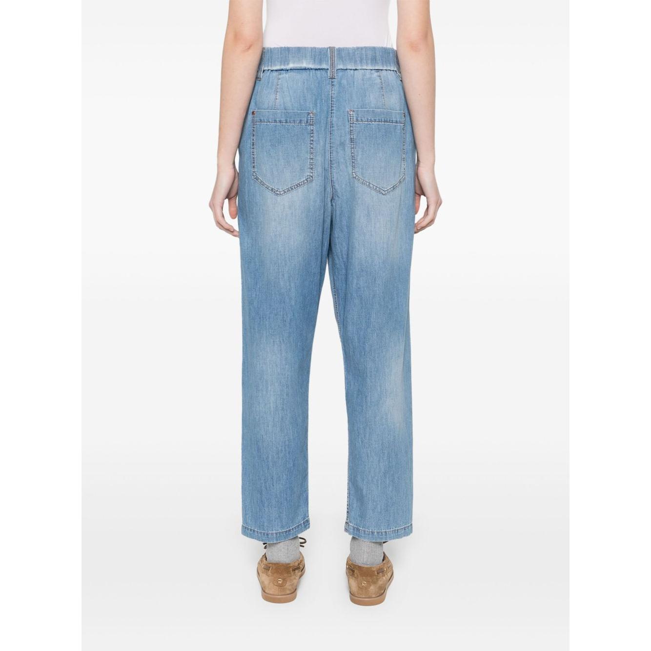 Brunello Cucinelli Jeans Blue Jeans Brunello Cucinelli White Smoke