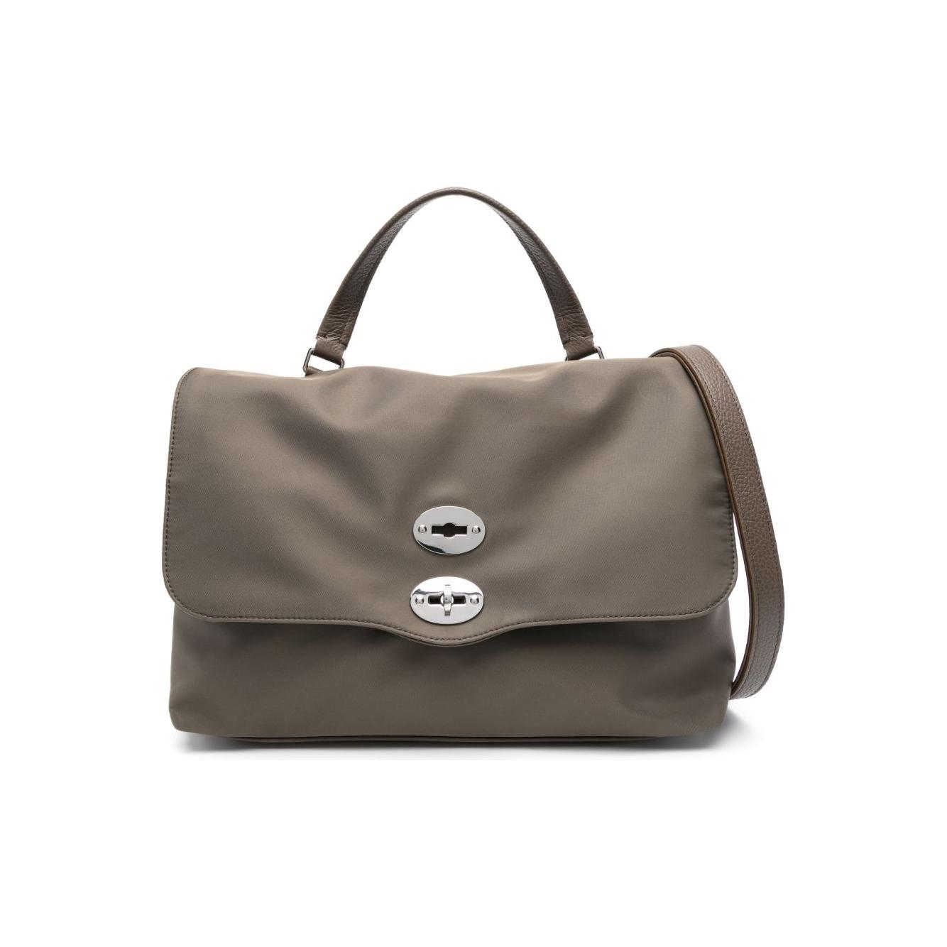 Zanellato Medium Postina Cross Body Bag Handbag Zanellato Dim Gray