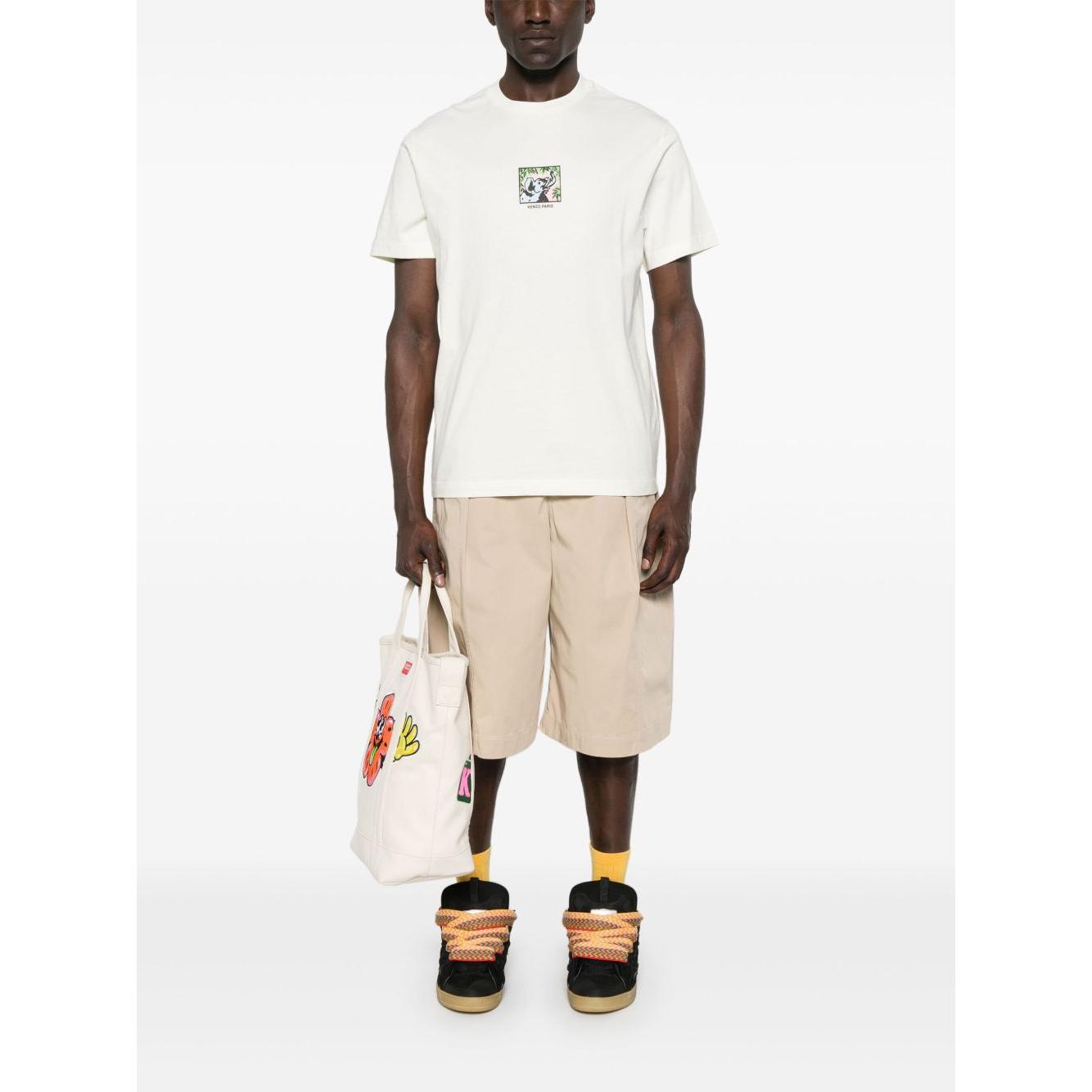Kenzo T-shirts and Polos White Topwear Kenzo White Smoke