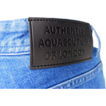 Aquascutum Blue Cotton Men Jeans AQ-7870-W31