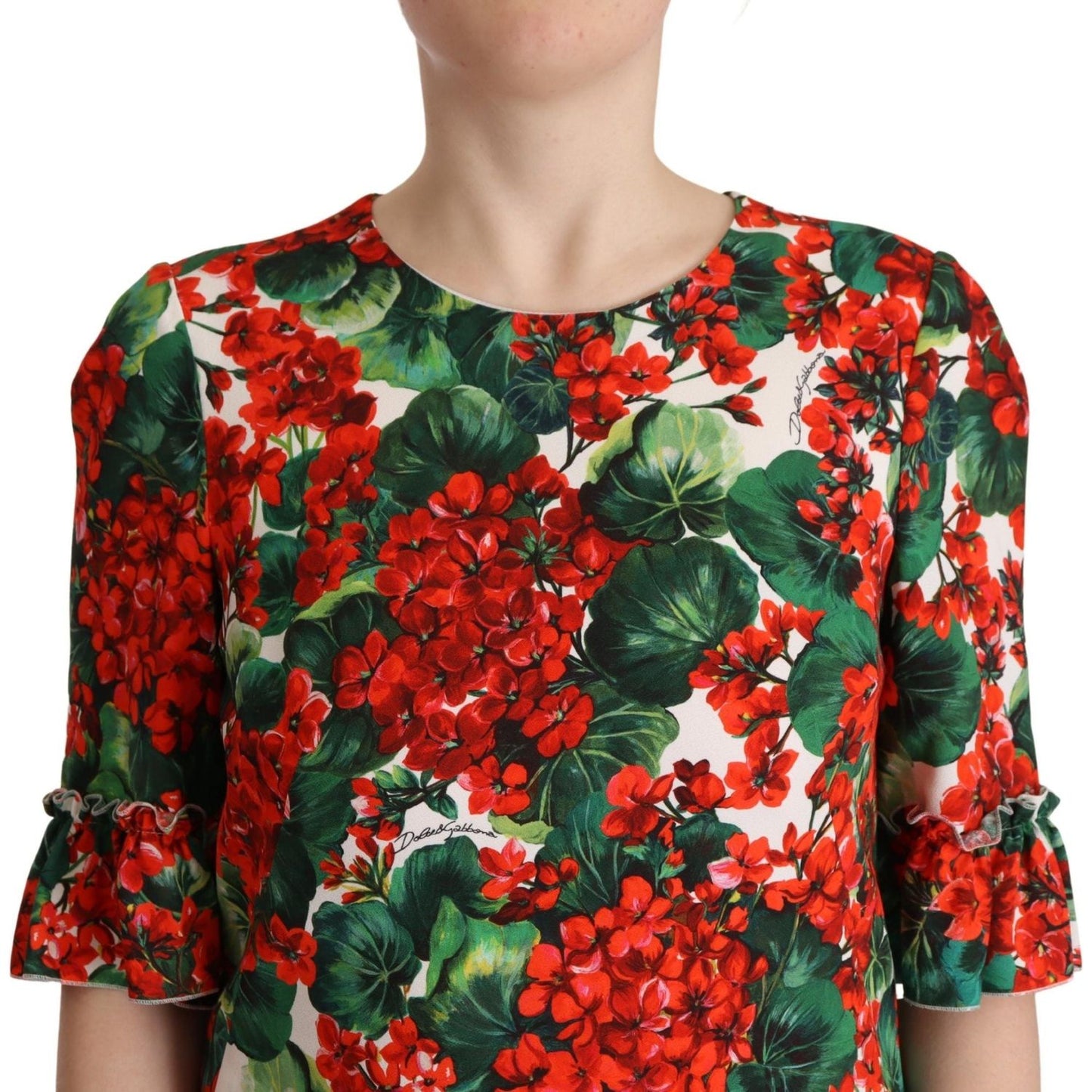 Dolce & Gabbana Floral Mini Enchantment Dress Dolce & Gabbana Dark Slate Gray
