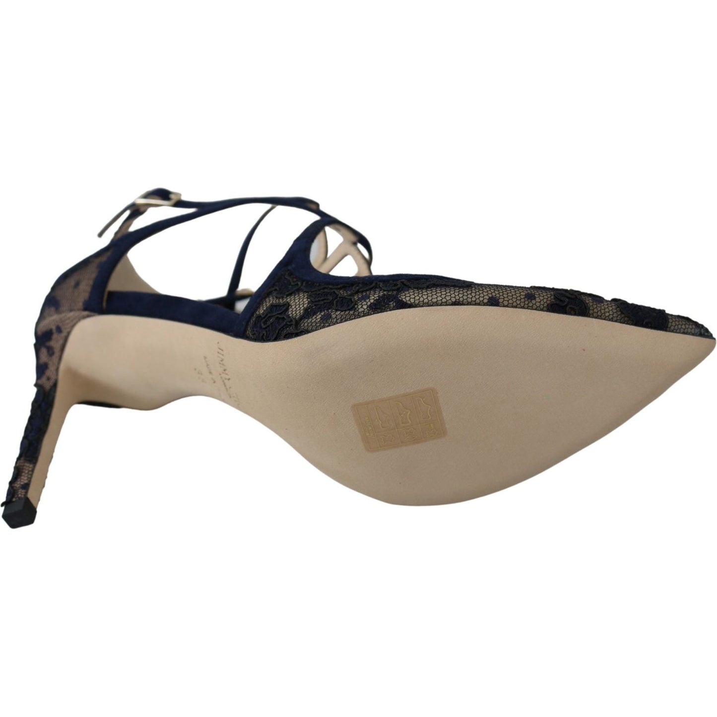 Jimmy Choo Navy Lancer Leather Pumps Elegance Unleashed Jimmy Choo Rosy Brown