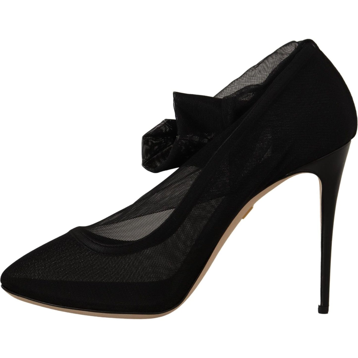 Dolce & Gabbana Elegant Stretch Sock Boot Pumps Dolce & Gabbana Black