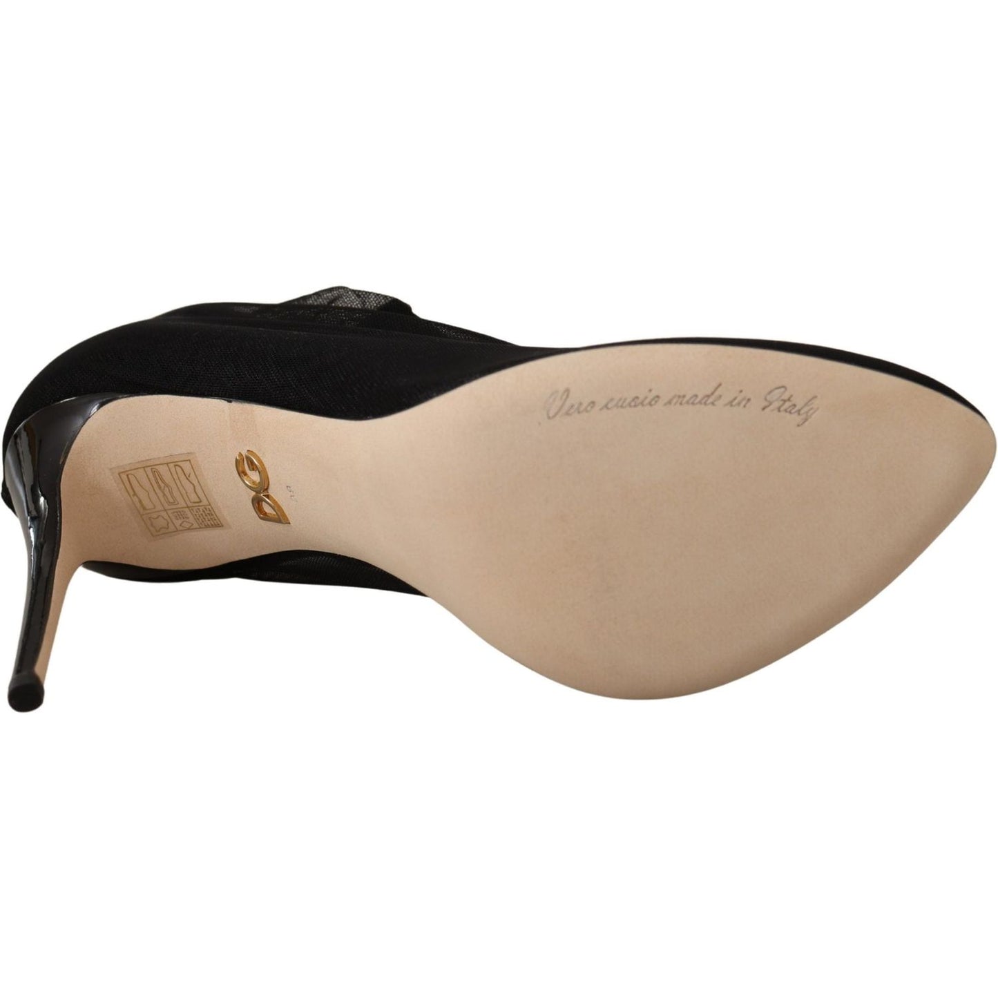 Dolce & Gabbana Elegant Stretch Sock Boot Pumps Dolce & Gabbana Rosy Brown
