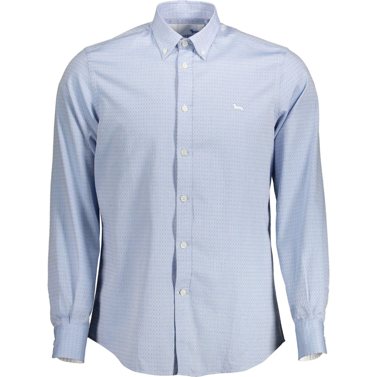 Harmont & Blaine Light Blue Cotton Regular Fit Shirt HA-15134-XL-FBB-153