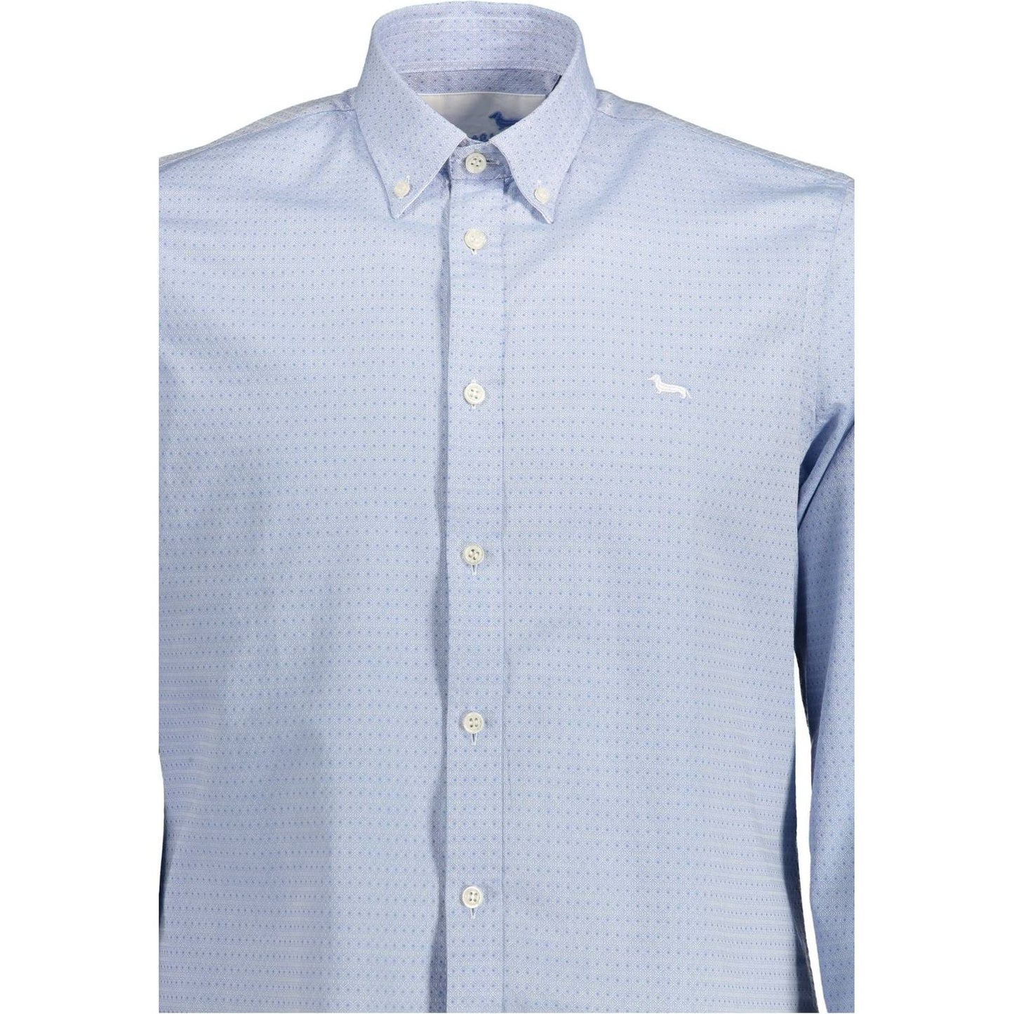 Harmont & Blaine Light Blue Cotton Regular Fit Shirt HA-15134-XL-FBB-153