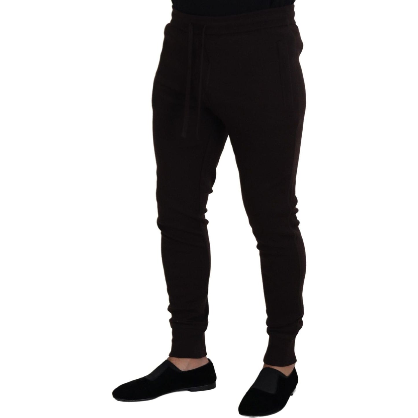 Dolce & Gabbana Opulent Cashmere Blend Sweatpants Dolce & Gabbana Black