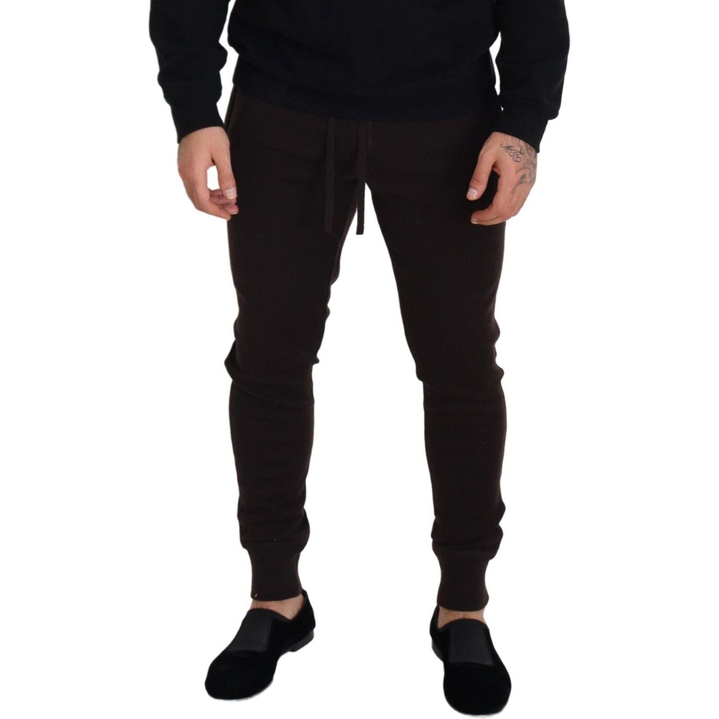 Dolce & Gabbana Opulent Cashmere Blend Sweatpants Dolce & Gabbana Black