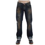 Acht Blue Wash Cotton Regular Straight Fit Jeans SIG30481-1