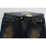 Acht Blue Wash Cotton Regular Straight Fit Jeans SIG30481-1