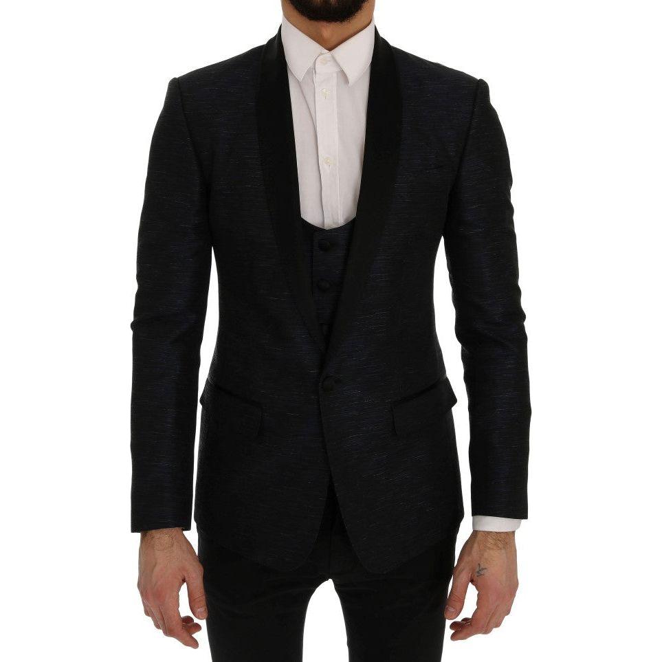Dolce & Gabbana Blue MARTINI Slim 2 Piece Blazer SIG60279-4