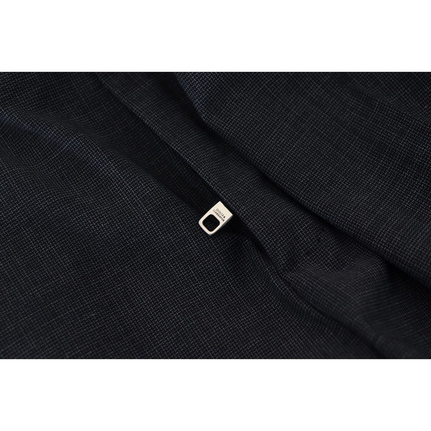 Dolce & Gabbana Elegant Checkered Slim Fit Cargo Pants Dolce & Gabbana Black