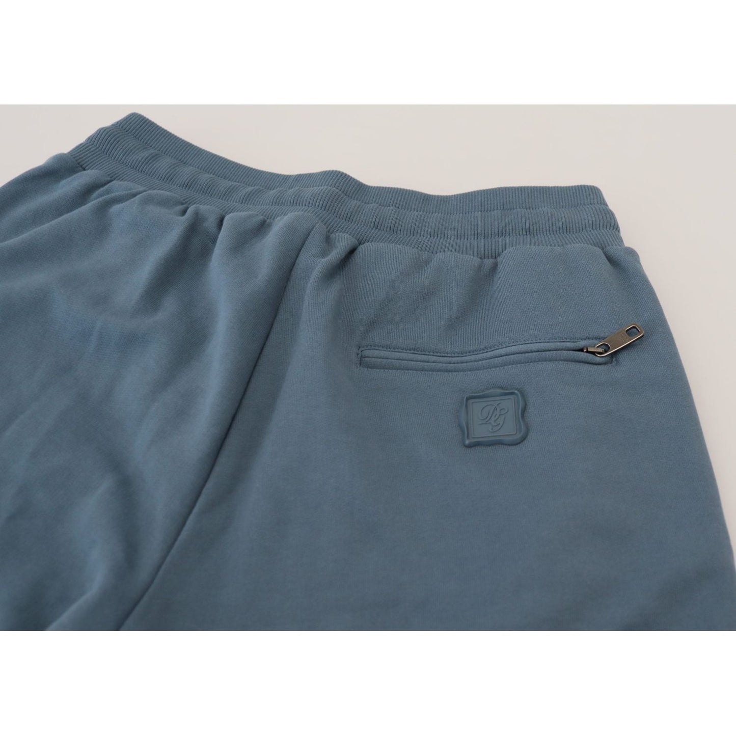 Dolce & Gabbana Elegant Blue Bermuda Shorts - Regular Fit Shorts Dolce & Gabbana Dim Gray