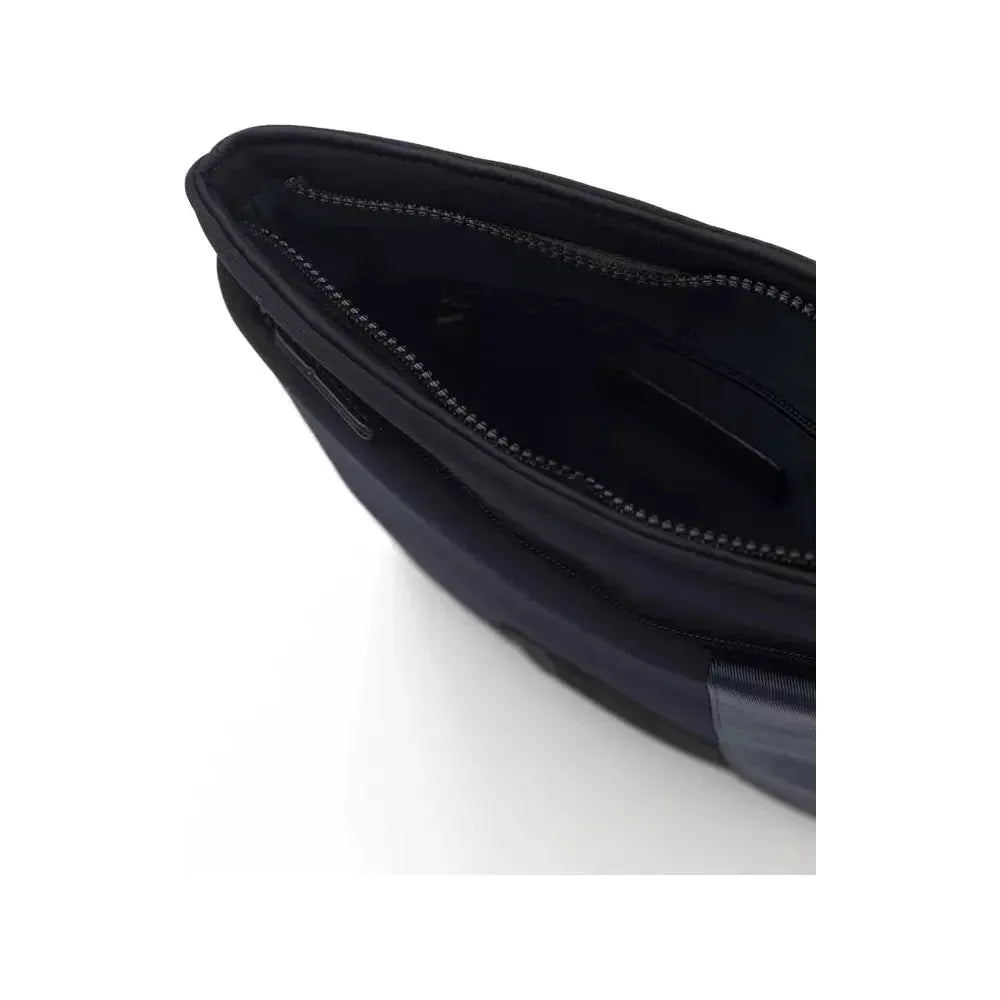 Cerruti 1881 Blue Polyester Men Messenger Bag Cerruti 1881 Light Gray