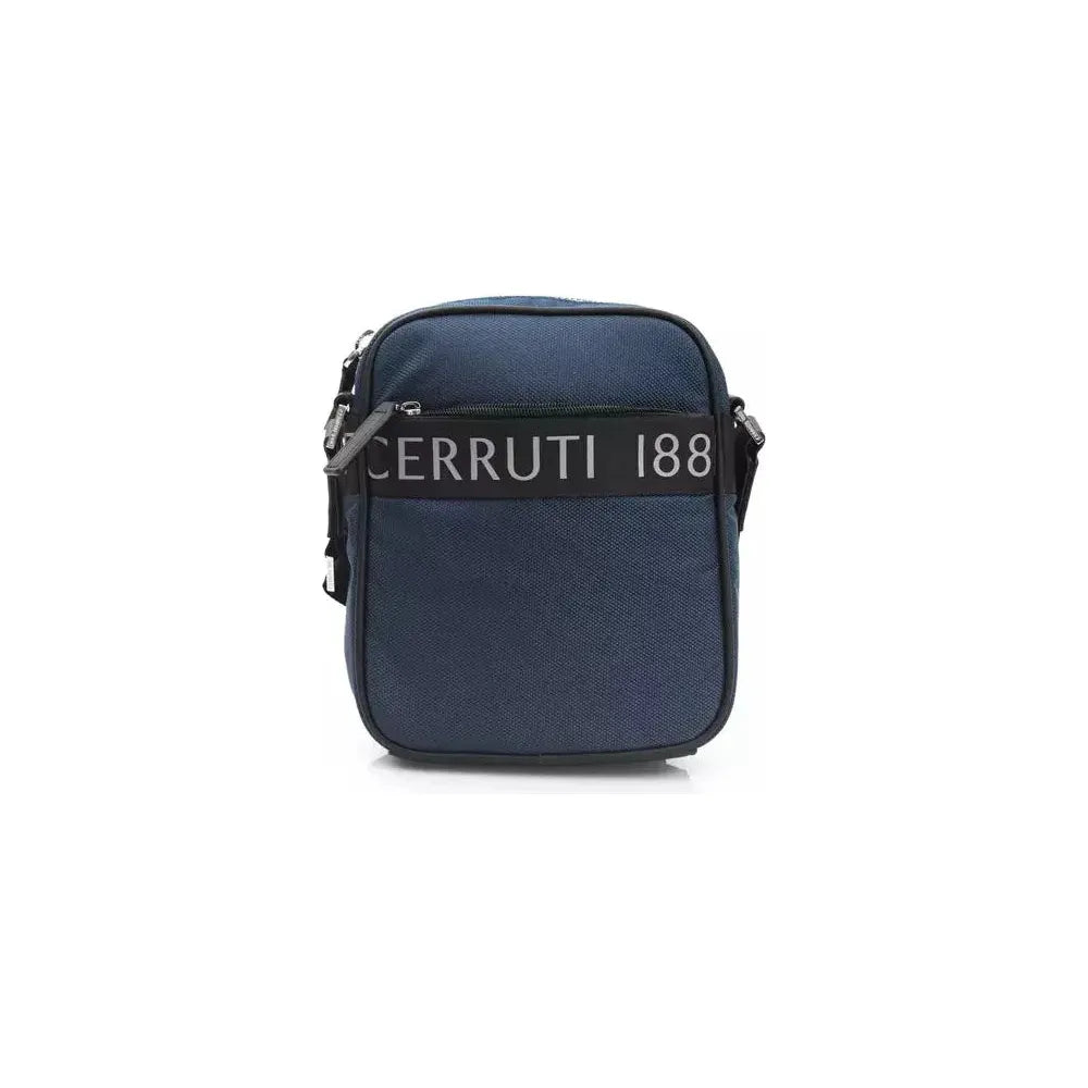 Cerruti 1881 Blue Nylon Men Messenger Bag Cerruti 1881 Dark Slate Gray