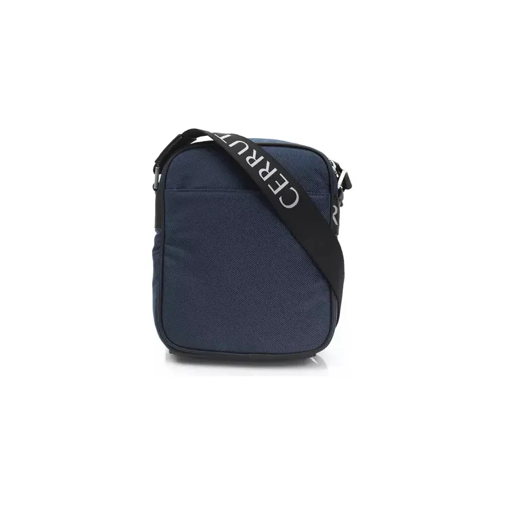 Cerruti 1881 Blue Nylon Men Messenger Bag Cerruti 1881 Dark Slate Gray