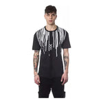 Nicolo Tonetto Black Cotton Men T-Shirt NI-12955-M