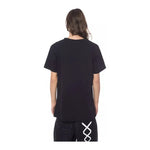 Nicolo Tonetto Black Cotton Men T-Shirt NI-12972-M