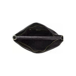 Pompei Donatella Black Leather Women Shoulder Bag PO-5798