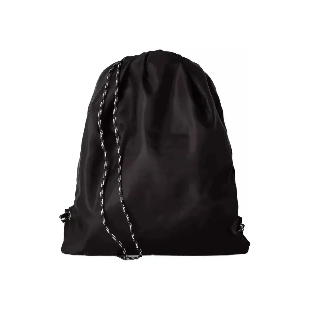 Neil Barrett Black Nylon Men Backpack Neil Barrett Black