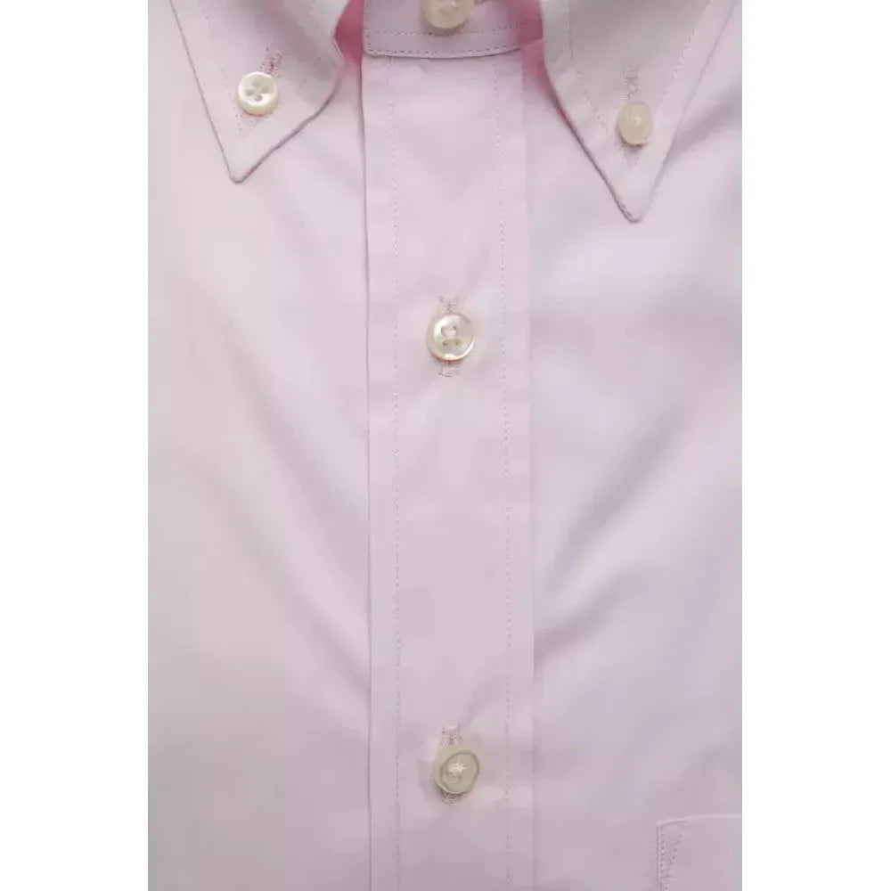 Robert Friedman Multicolor Cotton Men Shirt Robert Friedman Thistle