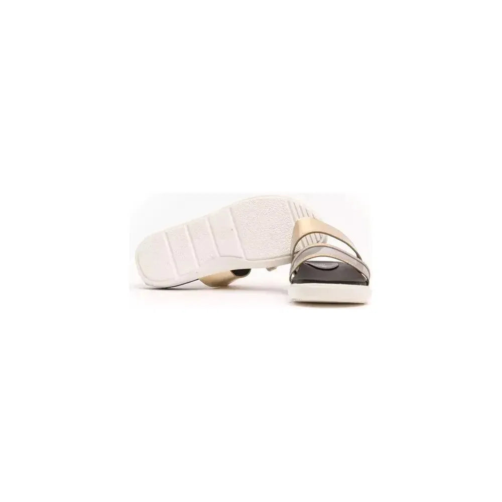 Péché Originel Gold Polyethylene Women Sandal Péché Originel Misty Rose