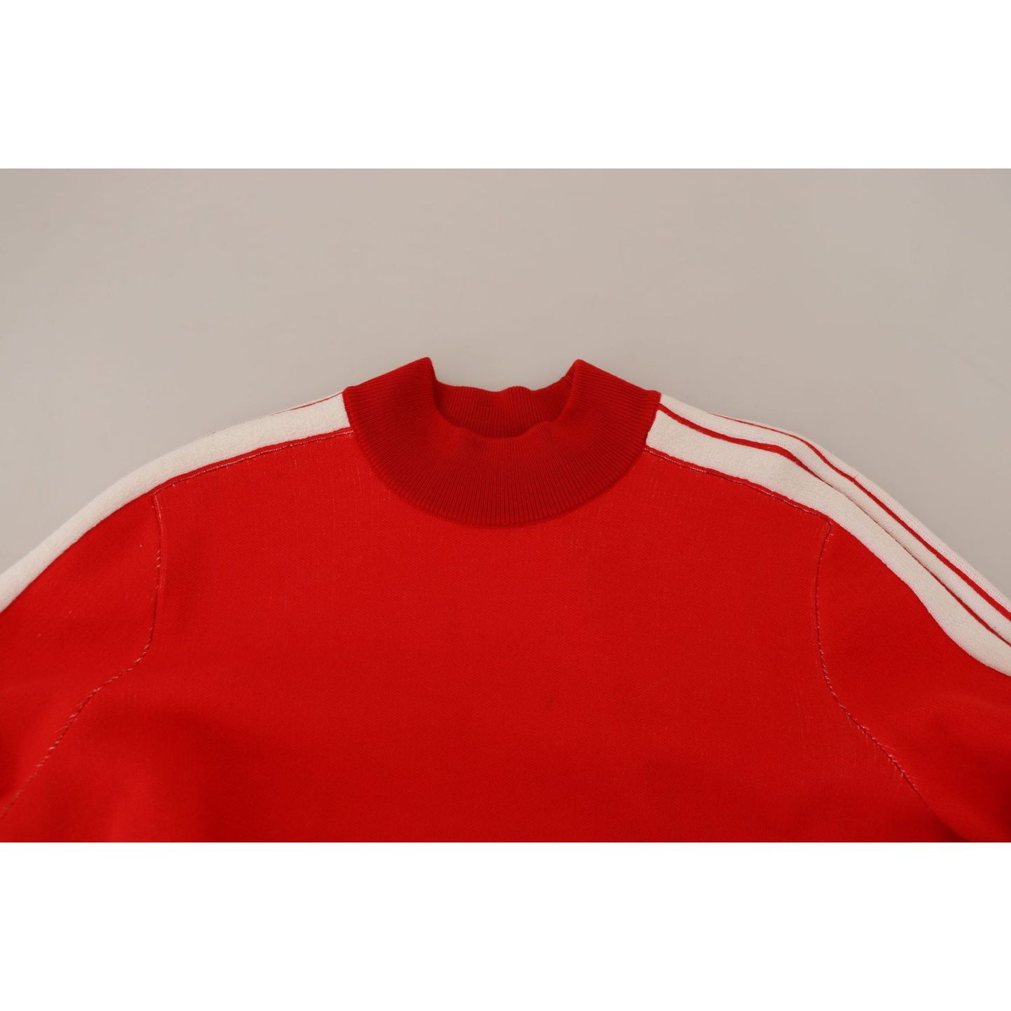 GCDS Elegant Red Pullover Sweater for Men GCDS Gray