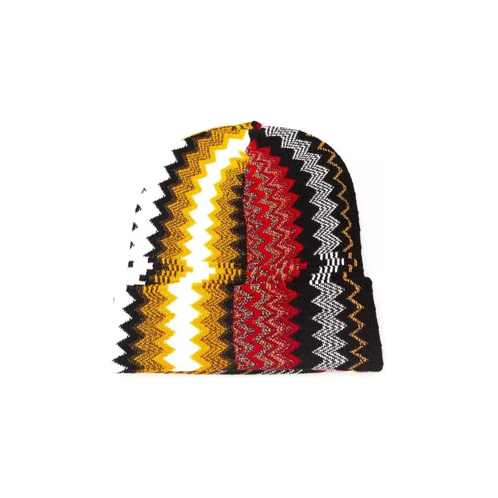 Missoni Multicolor Wool Women Hat Missoni Black