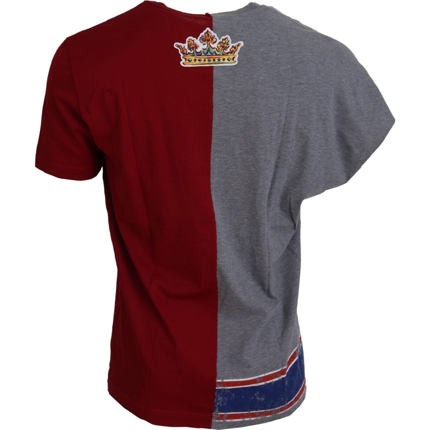 Dolce & Gabbana Floral Angels Crew Neck T-Shirt Dolce & Gabbana Dark Slate Gray