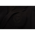 Dolce & Gabbana Black Wool Crown Slim Fit Jacket Blazer KOS2107- 44