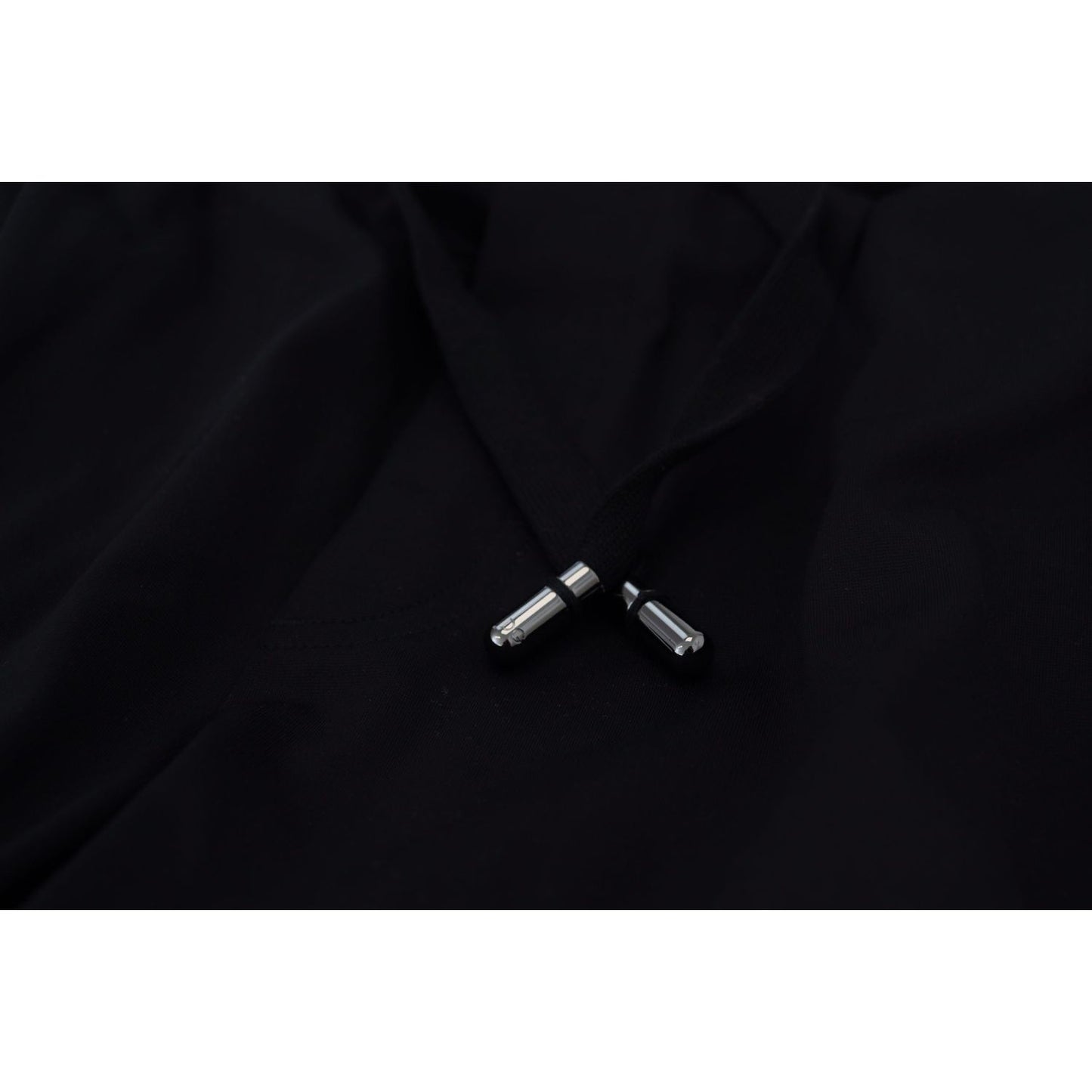 Dolce & Gabbana Chic Black Cotton Designer Trousers Dolce & Gabbana Black