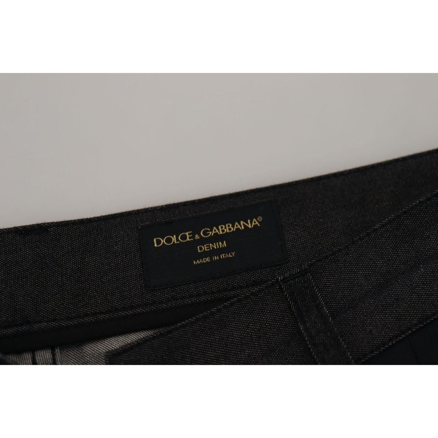 Dolce & Gabbana Elegant Bandana Print Silk-Cotton Pants Dolce & Gabbana Dark Gray