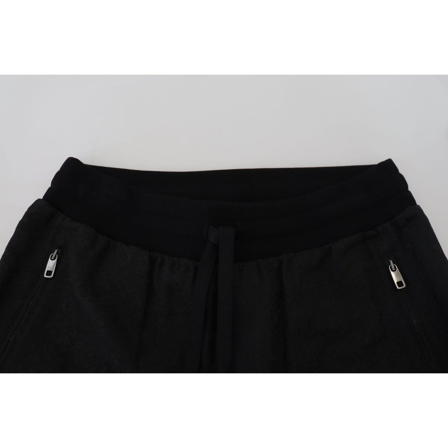 Dolce & Gabbana Elegant Black Jogger Pants for the Modern Man Dolce & Gabbana Black