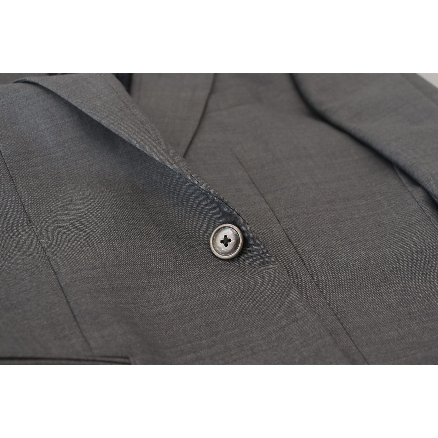 Dolce & Gabbana Elegant Light Gray Sicilia Blazer Jacket Dolce & Gabbana Dim Gray