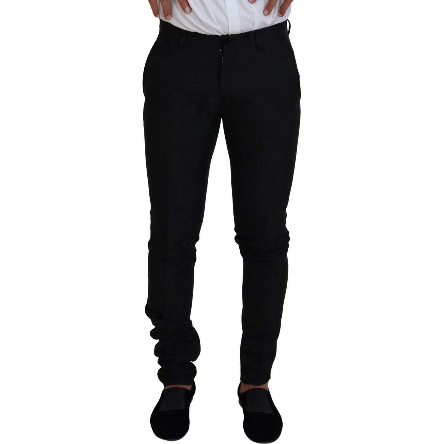 Dolce & Gabbana Elegant Black Martini Suit for the Modern Man Dolce & Gabbana Black
