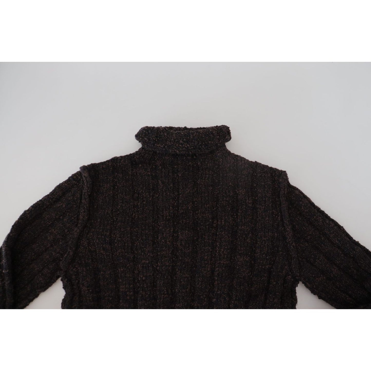 Dolce & Gabbana Elegant Turtleneck Wool-Blend Sweater Dolce & Gabbana Black