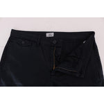 GF Ferre Blue Cotton Stretch Chinos Pants SIG60464-4