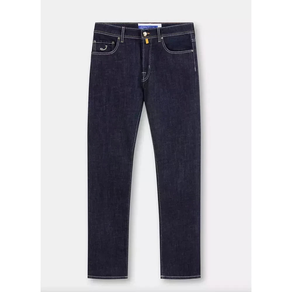 Jacob Cohen Italian Crafted Bandana Detail Jeans Jacob Cohen White Smoke