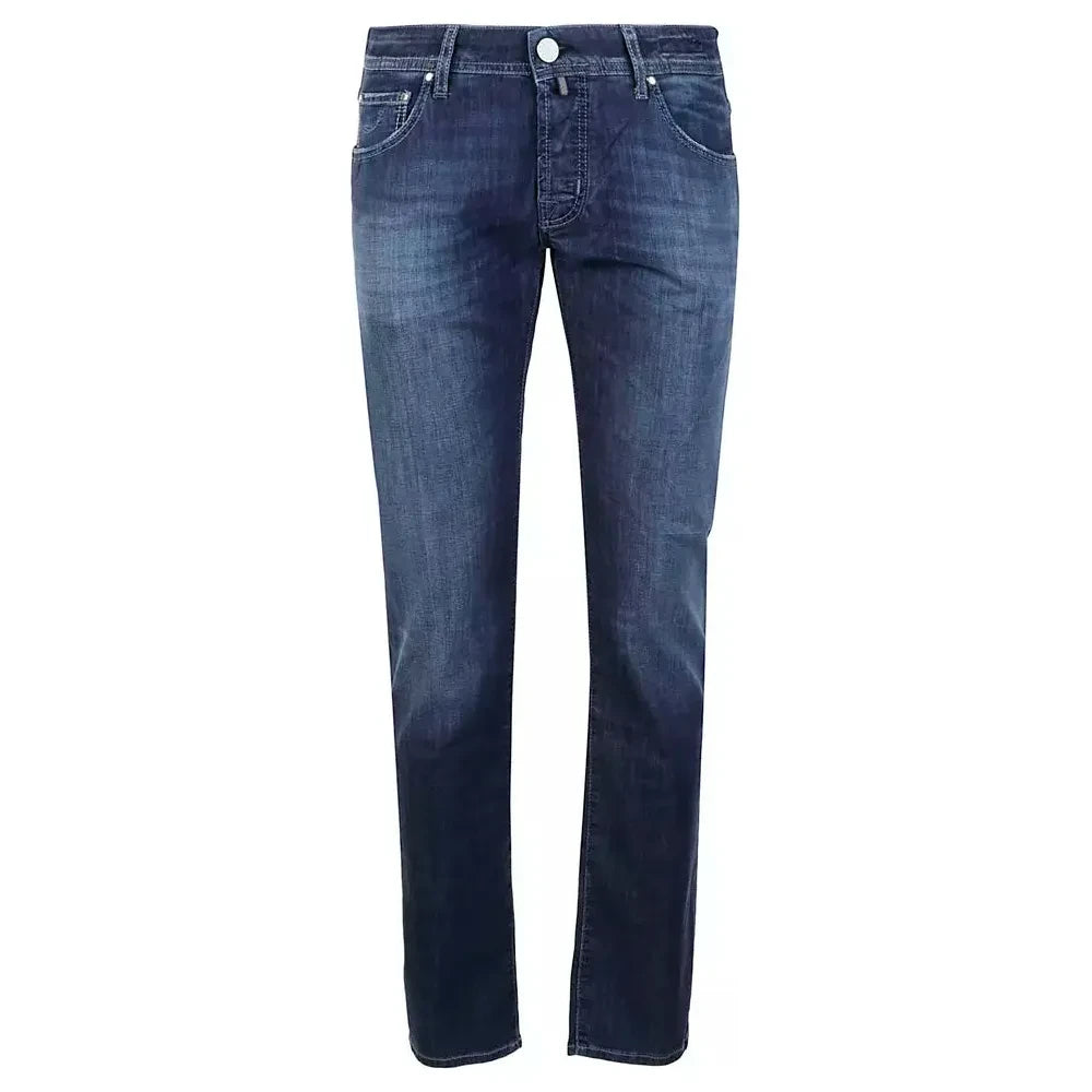 Jacob Cohen Elegant Light Blue Stretch Jeans Jacob Cohen Dark Slate Gray