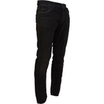 Costume National Gray Cotton Corduroy Men Casual Jeans PAN74676-48
