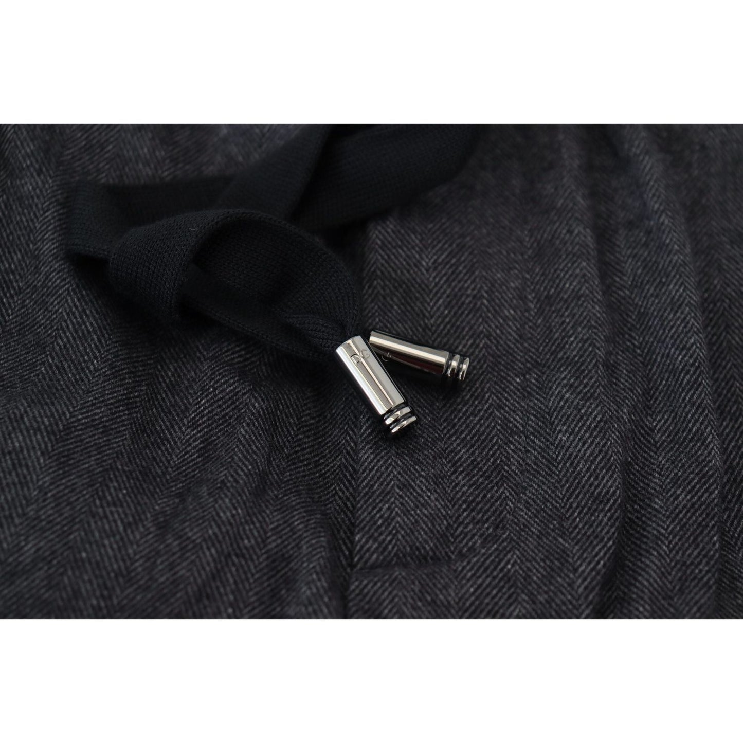 Dolce & Gabbana Elegant Grey Cotton Joggers for Men Dolce & Gabbana Dark Slate Gray