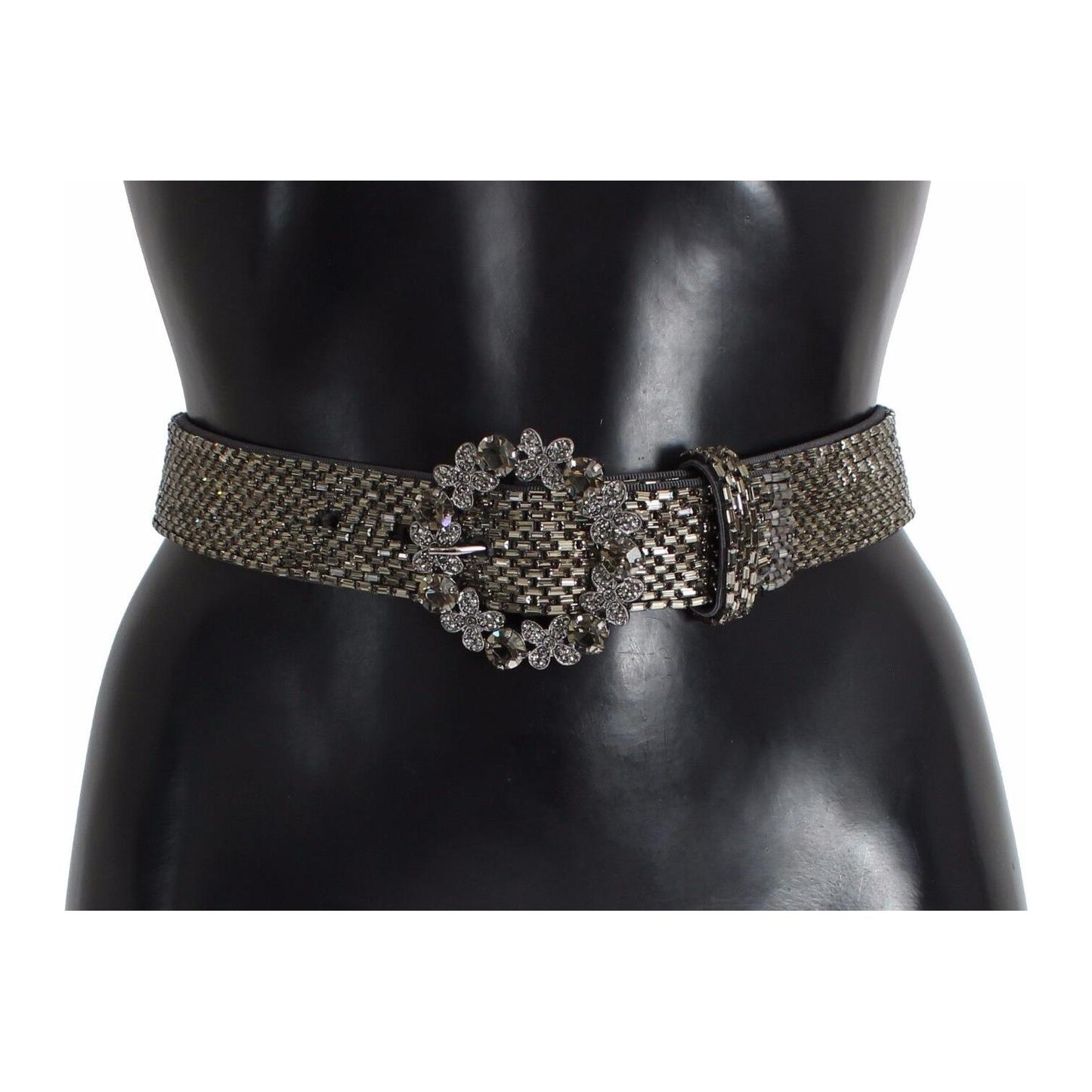 Dolce & Gabbana Swarovski Crystal Sequined Waist Belt Dolce & Gabbana Dark Slate Gray